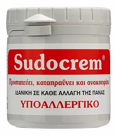 Sudocrem cream 250gr προστατευτική, επουλωτική, ήπια αντισηπτική κρέμα