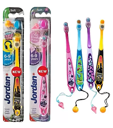 Jordan Step by Step 3 Soft Παιδική οδοντόβουρτσα 6-9 ετών