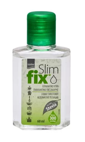 InterMed Slim Fix 60ml υγρό γλυκαντικό με γλυκοζίτες στεβιόλης