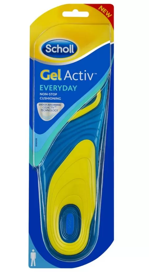 Scholl GelActiv Everyday ανδρικοί πάτοι (μέγεθος 40-46,5)