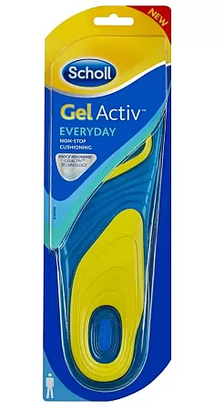 Scholl GelActiv Everyday ανδρικοί πάτοι (μέγεθος 40-46,5)
