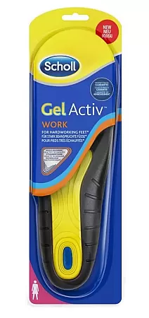 Scholl GelActiv Work γυναικείοι πάτοι (μέγεθος 37-42)