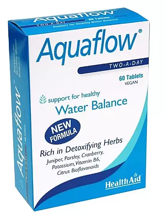 Health Aid Aquaflow 60 tabs φυτικό διουρητικό αποτοξινωτικό