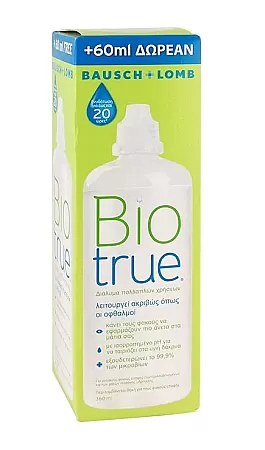 Bausch & Lomb Biotrue 300ml + 60ml ΔΩΡΟ