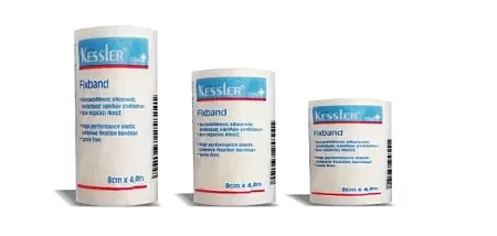 Αυτοκόλλητος Ελαστικός Επίδεσμος Kessler Fixband 8cm X 4m
