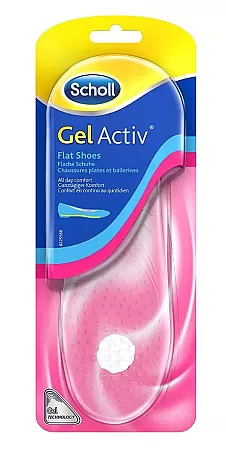 Scholl Gel Activ Flat Shoes για Παπούτσια Χωρίς Τακούνι 1 Ζευγάρι