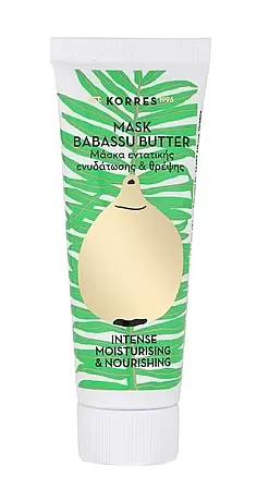 Korres BABASSU BUTTER Μάσκα Ενυδάτωσης & Θρέψης 18ml