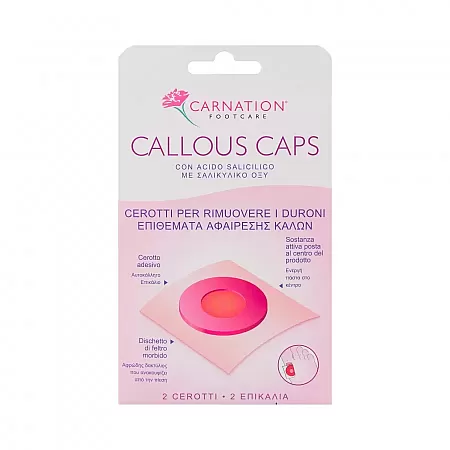 Carnation Callous Caps 2τεμ. αυτοκόλλητα επιθέματα αφαίρεσης κάλων