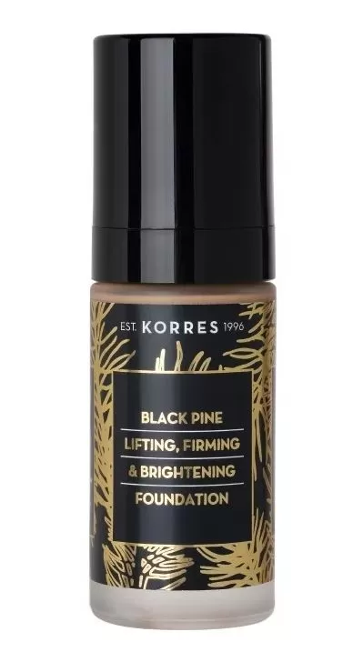Korres Μαύρη Πεύκη Foundation Ανόρθωση, Σύσφιγξη & Λάμψη BPF4