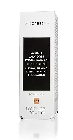Korres Μαύρη Πεύκη Foundation Ανόρθωση, Σύσφιγξη & Λάμψη BPF4