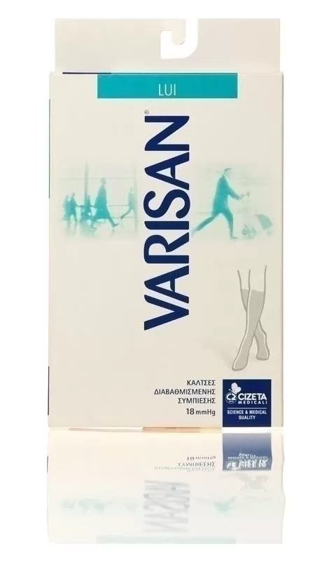 Varisan Lui Ανδρικές Κάλτσες 18mmHg Μπεζ No2 (40-41)