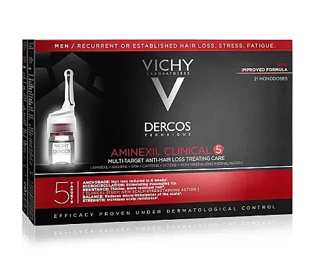 Vichy Dercos Aminexil Clinical 5 Men 21x6ml