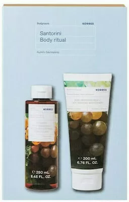 Korres Set Αμπέλι Σαντορίνης Αφρόλουτρο 250ml & ΔΩΡΟ Γαλάκτωμα