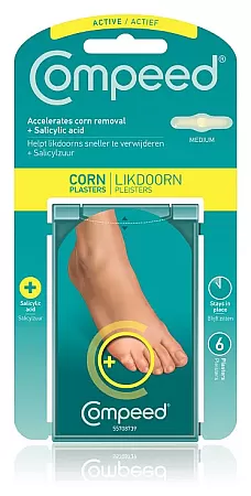 Compeed Corn Active Επιθέματα για Κάλους με Σαλικυλικό Οξύ 6τεμ