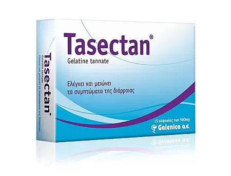 Tasectan 500mg 15 κάψουλες για την αντιμετώπιση της διάρροιας