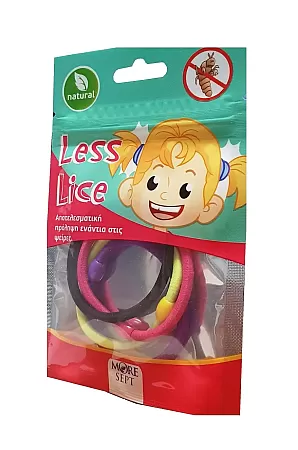 Less Lice Αντιφθειρικό λαστιχάκι για τα μαλλιά