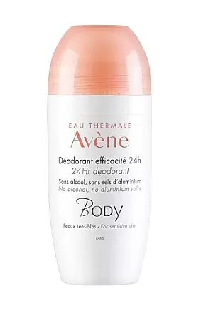 Avene Body Deodorant Efficacite 24h Roll-On 50ml