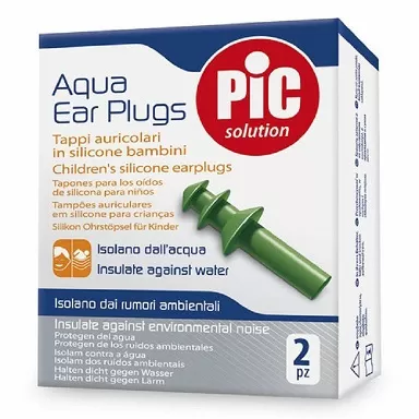 PIC Aqua Ear Plugs Sport Ωτοασπίδες Σιλικόνης Παιδικές 2τμχ