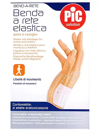 PIC Ελαστικός Δικτυωτός Επίδεσμος για τον Καρπό και τον Αστράγαλο
