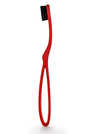 InterMed Professional Ergonomic Toothbrush Soft Red