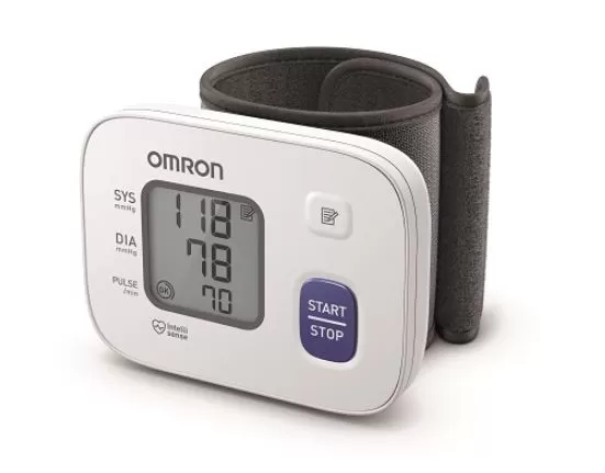 OMRON RS2 Πιεσόμετρο Καρπού (HEM-6161-E) με 5ετή Εγγύηση