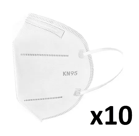 Μάσκα KN95 FFP2 Υψηλής Προστασίας 10τμχ + Αντισηπτικό 250ml