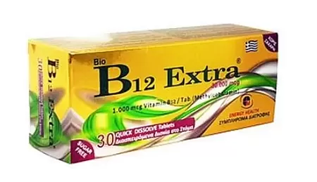 Medichrom Bio B12 Extra 1000mg 30 ταμπλέτες