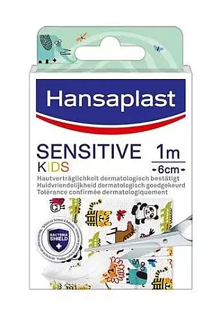 Hansaplast Sensitive Kids 1m X 6cm