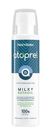 Frezyderm Atoprel  Milky Bath Oil 250ml Ενυδατικό Λάδι