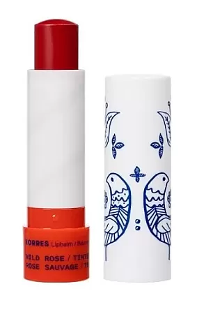 Korres Lip Balm με Χρώμα Wild Rose Tinted 4.5gr