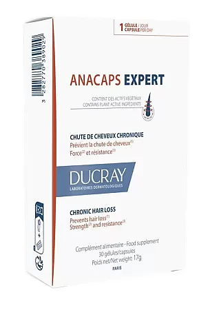 Ducray Anacaps Expert Chronic Hair Loss 30 κάψουλες