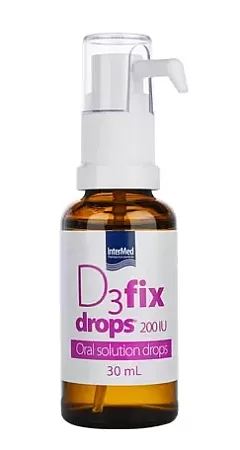 Intermed D3 Fix Drops 200iu 30ml