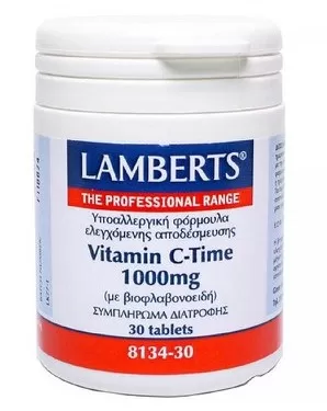 Lamberts Vitamin C Time Release 1000mg 30tabs