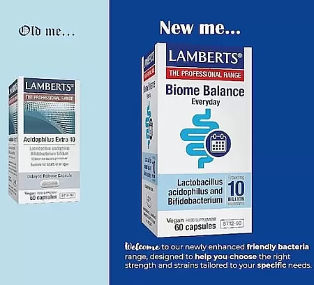 Lamberts Biome Balance Everyday 10 Προβιοτικά 60 κάψουλες