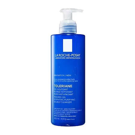 La Roche Posay Toleriane Gel Moussant Double Nettoyant 400ml