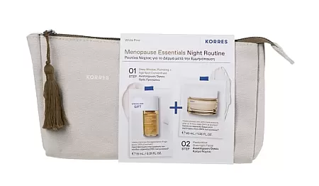 Korres Promo White Pine Menopause Essentials Cream & Serum