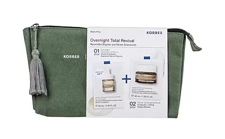 Korres Promo Black Pine Overnight Total Revival