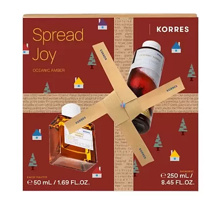 KORRES Oceanic Amber Σετ Eau de Toilette 50ml + Αφρόλουτρο 250ml