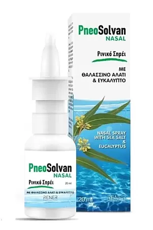 Pneosolvan Nasal Spray με Θαλασσινό Αλάτι & Ευκάλυπτο 20ml