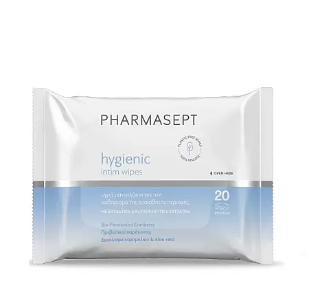 Pharmasept Hygienic Intim Wipes 20 τεμ