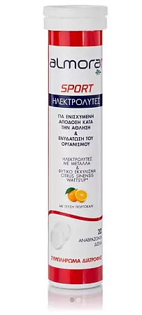Almora Plus Sport Ηλεκτρολύτες 20 αναβράζοντα δισκία