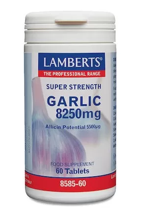 Lamberts Garlic Σκόρδο 8250mg 60 ταμπλέτες