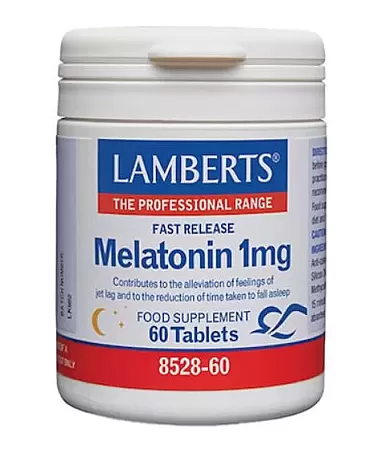 Lamberts Melatonin 1mg Συμπλήρωμα για τον Ύπνο 60 ταμπλέτες