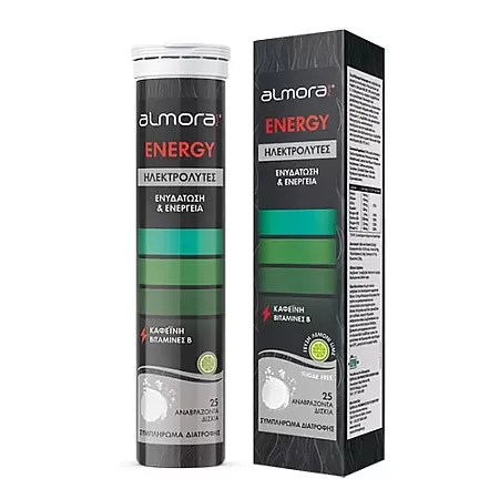 Elpen Almora Plus Energy Lime 25 αναβράζοντα δισκία