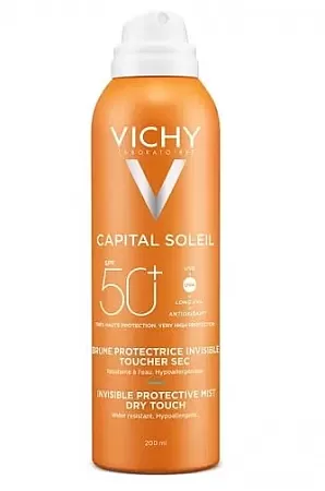 Vichy Capital Soleil Invisible Αντηλιακό Mist για το Σώμα SPF50 200ml