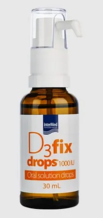 Intermed D3 Fix Drops 1000iu 30ml