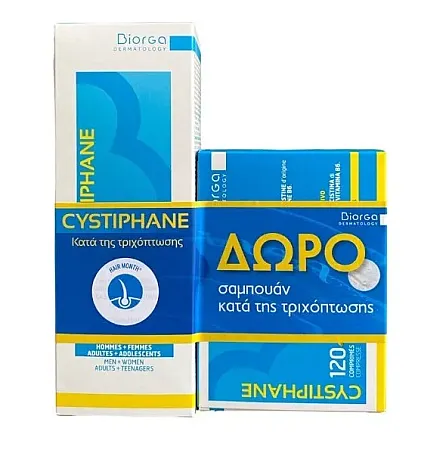 Bailleul Cystiphane Fort 120 ταμπλέτες + Cystiphane Shampoo 200ml