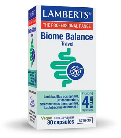 Lamberts Biome Balance Travel 30 κάψουλες