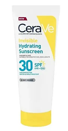CeraVe Invisible Hydrating Sunscreen Αντηλιακό SPF30 75ml