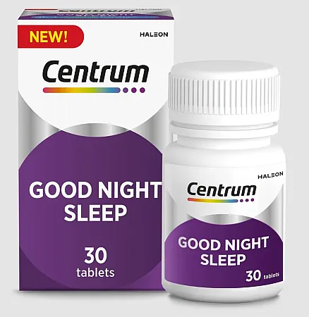 Centrum Good Night Sleep για εύκολο και ξεκούραστο ύπνο 30 ταμπλέτες